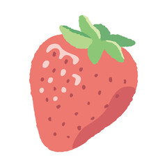 食べ物_果物_苺_線無し