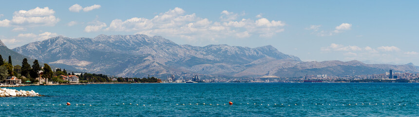 Panorama of the city of Split - Dalmatia - Croatia