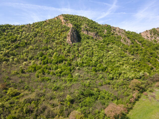 Aerial view of Kozhuh Mountain, Bulgaria