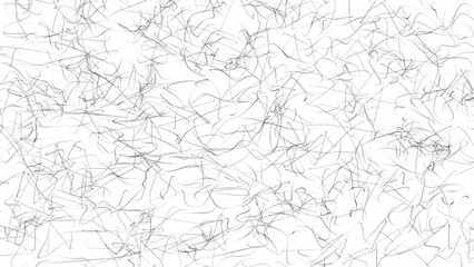 Hand drawn curved lines chaos scrawls. Random chaotic pattern. Abstract artwork.