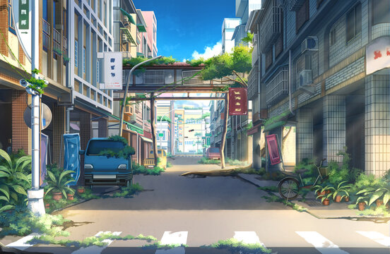 Anime City Background Images – Browse 7,959 Stock Photos, Vectors, and  Video | Adobe Stock
