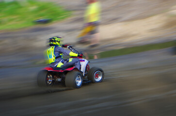 Fototapeta premium Dirt Racing