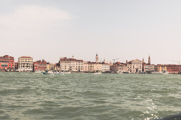 Streets and canals in Venice