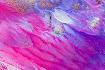 Abstract art background. Hand drawn gouache painting. Color texture.