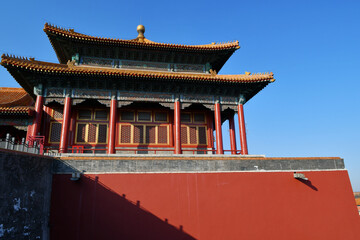 ancient Chinese traditional imperial palace, Beijing, China