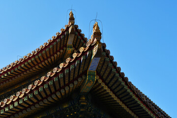 ancient Chinese traditional imperial palace, Beijing, China