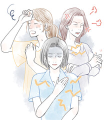 女性の更年期障害いろいろ