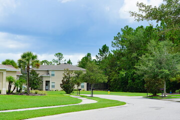 Obraz premium The landscape in New Tampa area, Florida 