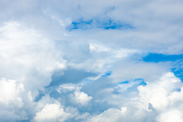Fototapeta premium blue sky with beautiful clouds.