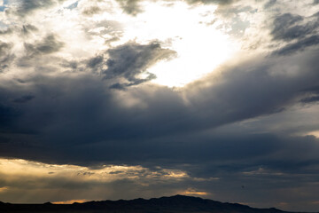 clouds in the sky
