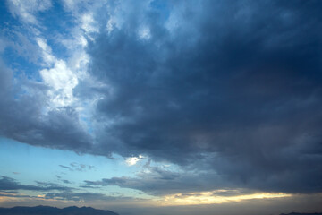 Obraz premium sky with clouds