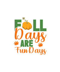 Fototapeta premium Fall svg, Happy fall svg, Fall svg bundle, Autumn svg bundle, Svg Designs, PNG, Pumpkin svg, Silhouette, Cricut