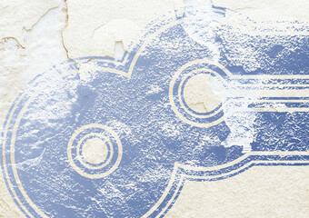 Abstract grunge texture. Rough background.