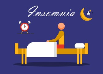 Insomnia illustration design 