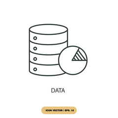 data icons  symbol vector elements for infographic web