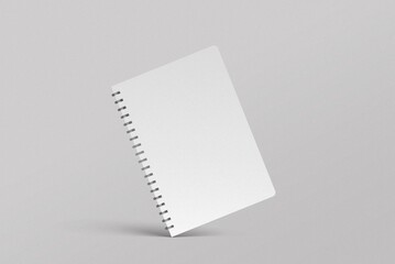 Ringed notebook mockup