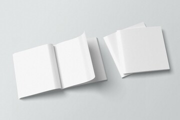 Square magazine mockup