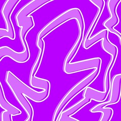 Fototapeta na wymiar Abstract background with cute wavy line pattern