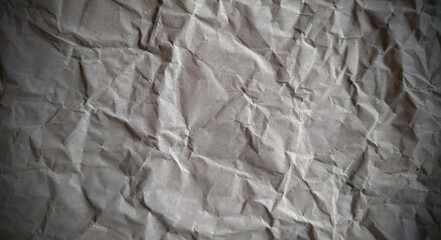 Grey crumpled paper texture background. suitable for abstract background