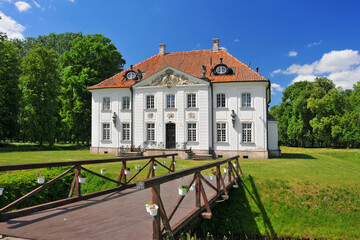 Fototapeta na wymiar Branicki Palace in Choroszcz, Podlaskie voivodeship, Poland