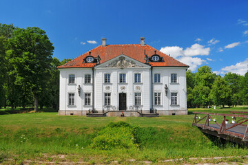 Fototapeta na wymiar Branicki Palace in Choroszcz, Podlaskie voivodeship, Poland