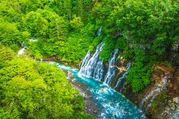 北海道 白ひげの滝
