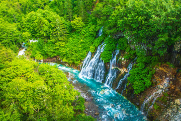 北海道 白ひげの滝
