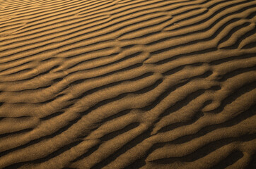 gold layer pattern of sand waves