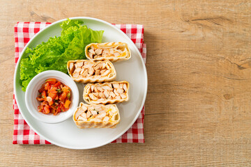 Mexican Quesadilla Chicken - Mexican food style