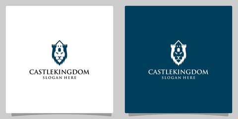 PREMIUM KINGDOM CASTLE LOGO DESIGN