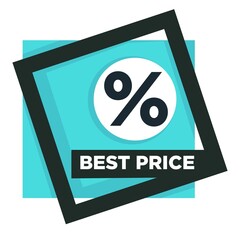 Sale Best price off isolated icon weekend sale and discount