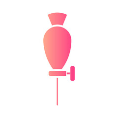 separating funnel gradient icon