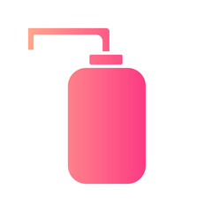 wash bottle gradient icon