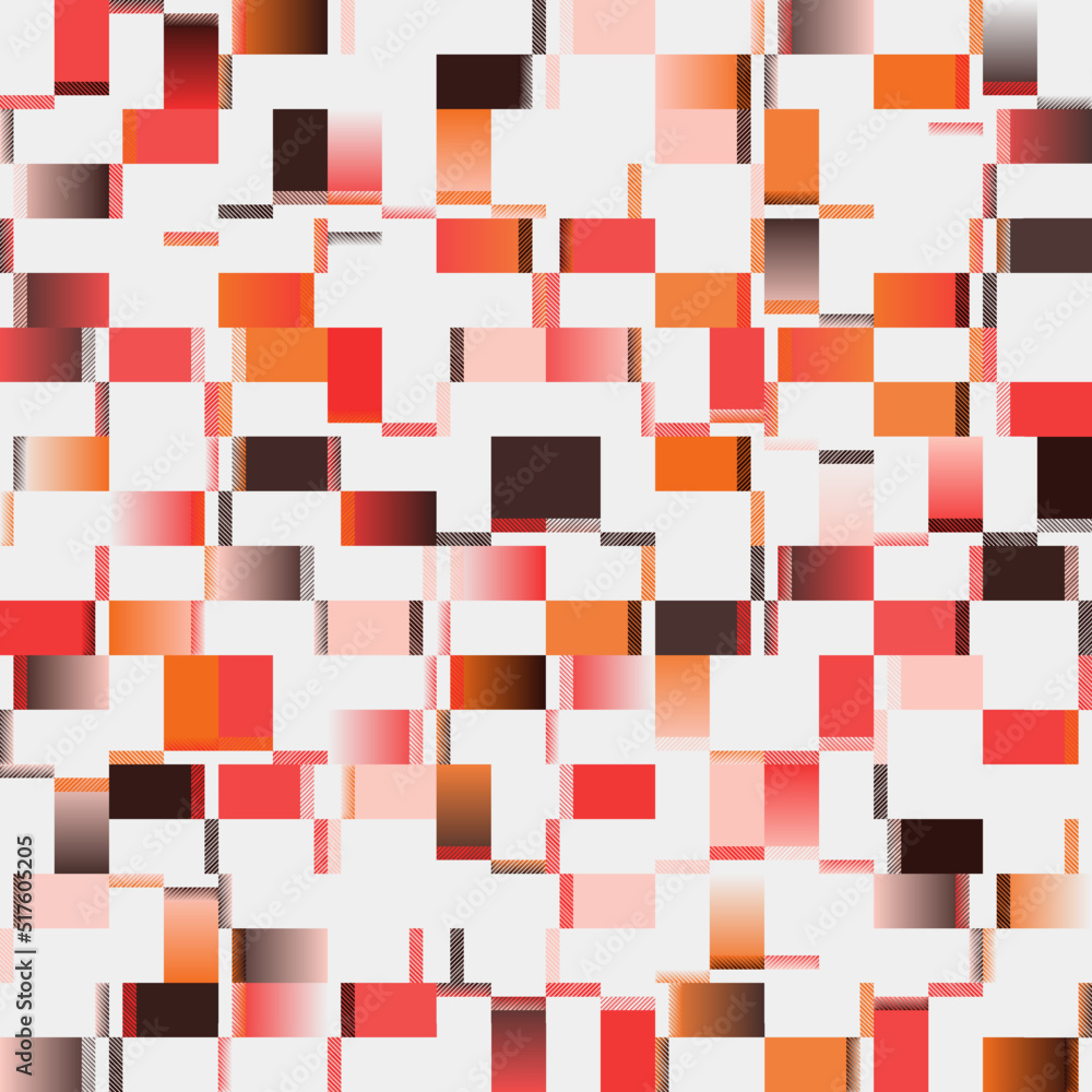Poster abstract vector pattern graphics made with various geometric shapes and elements