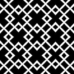 Abstract Black White Seamless pattern. Modern stylish texture with Bold stripes. Geometric abstract background.Cute abstract geometric shape pattern design in black and white. Repeat seamless.