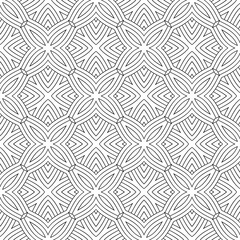 Abstract Black White Seamless pattern. Modern stylish texture with Bold stripes. Geometric abstract background.Cute abstract geometric shape pattern design in black and white. Repeat seamless.