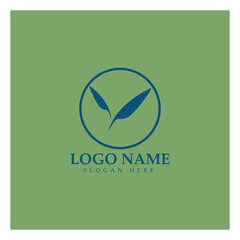 feather pen write sign logo template app icons