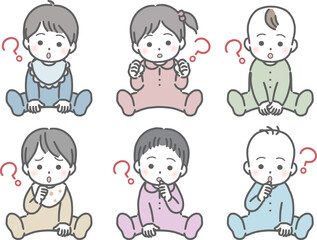 疑問に思う赤ちゃんセット