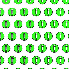 green alphabet set