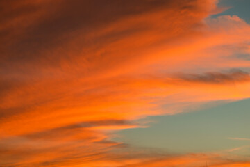 Fototapeta premium red sky background