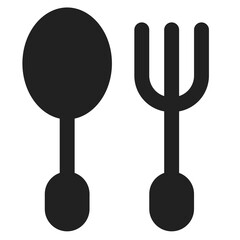 Cutlery Icon Glyph