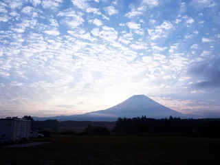 Foto op Canvas 富士山　日の出 © 福光 修