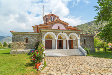 St. Lydia's baptistry church, Philippi, Greece - obrazy, fototapety, plakaty