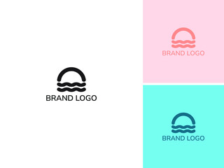 ABSTRACT ILLUSTRATION BURGER LINE LOGO ICON VECTOR FOR YOUR BUSINESS