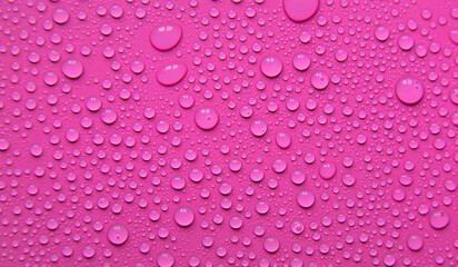 Drops of liquid, moisturizing cosmetic product. Hyaluronic acid. Selective focus.