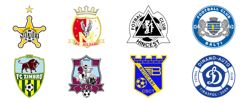 Moldovan Super Liga, season 2022, 2023, Moldova, FC Sheriff Tiraspol, FC Zimbru Chisinau, FC Balti, Dacia Buiucani, FC Dinamo Auto Tiraspol, FC Milsami Orhei, FC Petrocub, Kyiv,Ukr - July 17, 2022