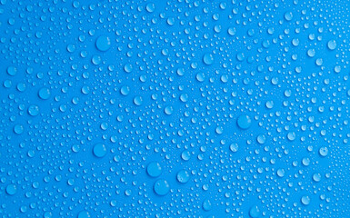 Drops of liquid, moisturizing cosmetic product. Hyaluronic acid. Selective focus.