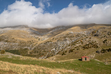 Refuge of DiosTe Salve, Plan d, Anitz, path GR11, western valleys, Pyrenean mountain range, province of Huesca, Aragon, Spain, europe