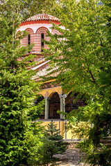 Obraz premium Church in Bachkovo Monastery, Bulgaria