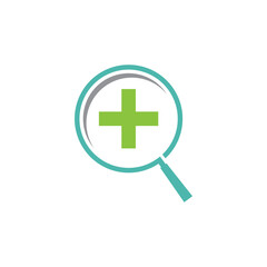 Medical Cross illustration Logo template vector design